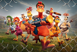 Project artwork for Chicken Run&colon; Dawn of the Nugget, part of The Sound Company's voice recording and audio post portfolio