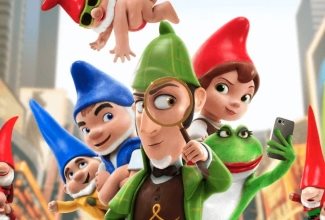 Project artwork for Sherlock Gnomes, part of The Sound Company's voice recording and audio post portfolio