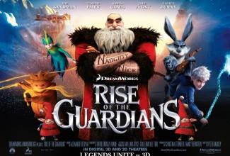 Project artwork for Rise of the Guardians, part of The Sound Company's voice recording and audio post portfolio