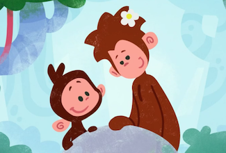 Project artwork for Tee and Mo CBEEBIES, part of The Sound Company's voice recording and audio post portfolio