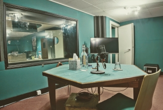 The Sound Company Studios | Studio Two Voice Booth | ADR, Voice Recording, Editing & Mixing | ISDN & Source Connect | Central London Audio Post Production Studios for TV & Film, Radio & Podcasts, Voiceovers, ISDN, Source-Connect, ADR, Animation, Games, and Audio Books